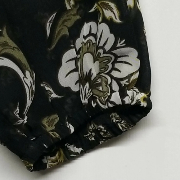 Women's Loft Floral Top Blouse Long Sleeved Size XS - Picture 6 of 13